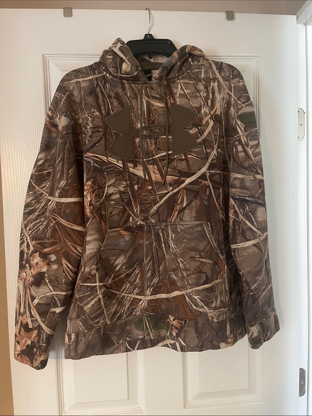 Under Armour Realtree Camo Hoodie - Brown/Green/Tan (Advantage Max 4 HD)